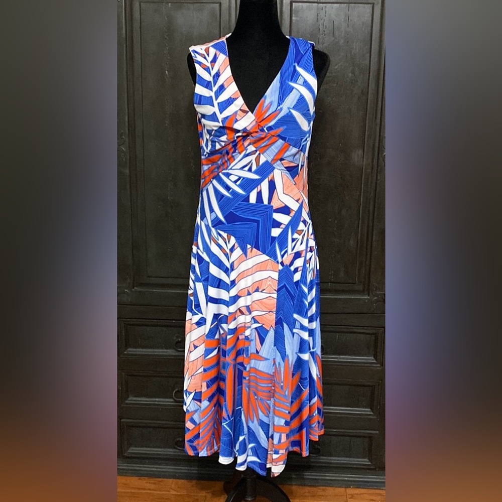 Rabbit rabbit rabbit design sleeveless dress-Med.